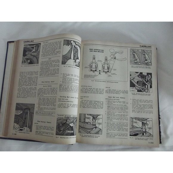 Motor Auto Repair Manual 1973-1978 Models book - Picture 12 of 12